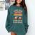 Love God Drink Coffee Read Books Comfort Colors Sweatshirt Chalky Mint
