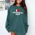 I Love Heart Fictional Men Simple Cute Books Reading Comfort Colors Sweatshirt Chalky Mint