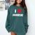 I Love Horror Heart Movies TV Show Books Writing Read Comfort Colors Sweatshirt Chalky Mint