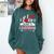 I Love Being A Librarian Library Book Valentine's Day Comfort Colors Sweatshirt Chalky Mint
