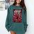 Marvel Spider-Man Eddie Brock Carnage Comic Book Cover Comfort Colors Sweatshirt Chalky Mint