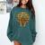 Melanin Afro Women Girl Book Librarian History African Comfort Colors Sweatshirt Chalky Mint