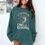 If You Need Me Owl Be Reading Book Students Lover Comfort Colors Sweatshirt Chalky Mint