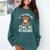 If You Need Me Owl Be Reading Cute Owl Book Comfort Colors Sweatshirt Chalky Mint