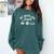 My Needs Are Simple Cat Dog Reading Book Coffee Comfort Colors Sweatshirt Chalky Mint