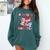 New Year New Chapter Happy New Year 2025 Book Lover Comfort Colors Sweatshirt Chalky Mint