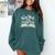New Year New Chapter Happy New Year 2025 Book Premium Comfort Colors Sweatshirt Chalky Mint