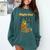 Night Owl Cozy Reading Tea Coffee Lover Bookworm Cute Comfort Colors Sweatshirt Chalky Mint