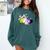 Non-Binary Book Lover Nonbinary Daisy LGBT Reading Pride Comfort Colors Sweatshirt Chalky Mint Non-Binary Book Lover Nonbinary Daisy LGBT Reading Pride Comfort Colors Sweatshirt Chalky Mint