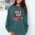 Nostalgia 1950s Sock Hop Dance Comfort Colors Sweatshirt Chalky Mint