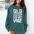 Nostalgia Seekers Quote Comfort Colors Sweatshirt Chalky Mint