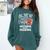 Nothing Beats Reading Rock Paper Scissors Book Lover Comfort Colors Sweatshirt Chalky Mint