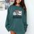 Nothing Beats Reading Rock Paper Scissors Book Lover Teacher Comfort Colors Sweatshirt Chalky Mint