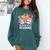 Nothing Beats Reading Rock Paper Scissors Books Lover Comfort Colors Sweatshirt Chalky Mint