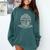 Obstinate Headstrong Girls Book Club Jane Austen Comfort Colors Sweatshirt Chalky Mint
