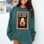 Off-Book On Point Theater Drama Comfort Colors Sweatshirt Chalky Mint