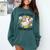 Oops I Bought Another Book Goose Comfort Colors Sweatshirt Chalky Mint