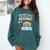 Orange Cat Reading Book 67 Six Seven Meme Comfort Colors Sweatshirt Chalky Mint