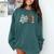 The Original Handheld Device Book Fair Book Lover Comfort Colors Sweatshirt Chalky Mint