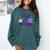 Plan For Today Coffee Yarn Books Sewing Knitter Knitting Comfort Colors Sweatshirt Chalky Mint