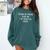 Please Be Patient With Me I'm From The 1900s Ancient Premium Comfort Colors Sweatshirt Chalky Mint
