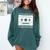 Please Be Patient I'm From The 1900s Cowboy Saying Comfort Colors Sweatshirt Chalky Mint