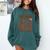 Please Be Patient With Me I'm From The 1900s Quote Comfort Colors Sweatshirt Chalky Mint