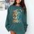 Please Be Patient With Me I'm From The 1900s Retro 90s Dad Comfort Colors Sweatshirt Chalky Mint