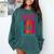 Please Be Patient I'm From The 1900s Retro Cassette Tape Premium Tri-Blend Comfort Colors Sweatshirt Chalky Mint