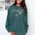 Please Be Patient With Me I'm From The 1900s Retro Tee Comfort Colors Sweatshirt Chalky Mint