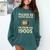 Please Be Patient With Me I'm From The 1900s Television Set Premium Comfort Colors Sweatshirt Chalky Mint