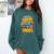 Please Be Patient-With Me I'm From The 1900s Retro 90's Comfort Colors Sweatshirt Chalky Mint