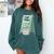 Plot Twist I Bought More Books Bookish Comfort Colors Sweatshirt Chalky Mint