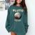 Pluto Never Forget 1930-2006 Planet Space Science Nostalgia Premium Tri-Blend Comfort Colors Sweatshirt Chalky Mint
