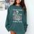 Probably Reading Something Unholy Book Lovers Comfort Colors Sweatshirt Chalky Mint