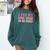 I Put My Book Down To Be Here Book Lover Book Nerd Comfort Colors Sweatshirt Chalky Mint