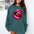 Rainbow Lips With a Cherry In The Mouth 80s Nostalgia Premium Tri-Blend Comfort Colors Sweatshirt Chalky Mint Rainbow Lips With a Cherry In The Mouth 80s Nostalgia Premium Tri-Blend Comfort Colors Sweatshirt Chalky Mint