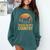 Raised On 90’s Country Horse Retro Nostalgia Western Music Comfort Colors Sweatshirt Chalky Mint