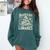 Raised By Libraries Reader Book Bibliophile Comfort Colors Sweatshirt Chalky Mint