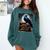 Raven On A Stack Of Books Wisdom Of Odin Comfort Colors Sweatshirt Chalky Mint