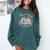 There Is No Such Thing As Too Many Books Reading Teacher Comfort Colors Sweatshirt Chalky Mint