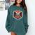 I Read Banned Books Sly Fox Reading Books Comfort Colors Sweatshirt Chalky Mint