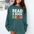 Read A Book Bruh Teacher Comfort Colors Sweatshirt Chalky Mint