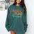 Read Books Be Kind Stay Weird Retro Bookworm Book Lover Comfort Colors Sweatshirt Chalky Mint