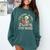 Read Books Be Kind Stay Weird Skeleton Reading Book Comfort Colors Sweatshirt Chalky Mint