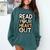 Read Your Heart Out Book Lover Quote Men Women Comfort Colors Sweatshirt Chalky Mint