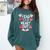 Read Your Heart Out Teacher Reading Book Love Valentines Day Comfort Colors Sweatshirt Chalky Mint