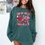 Read Your Heart Out Valentine Teacher Book Lover Comfort Colors Sweatshirt Chalky Mint