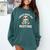 I Read Past My Bedtime Reading Sloth Book Lover Comfort Colors Sweatshirt Chalky Mint