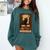 The Reader Cat Book Reading Halloween Tarot Card Comfort Colors Sweatshirt Chalky Mint The Reader Cat Book Reading Halloween Tarot Card Comfort Colors Sweatshirt Chalky Mint